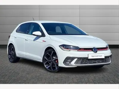 New VW Polo GTI 207 HP (152 kW) 2026 White Hatchback