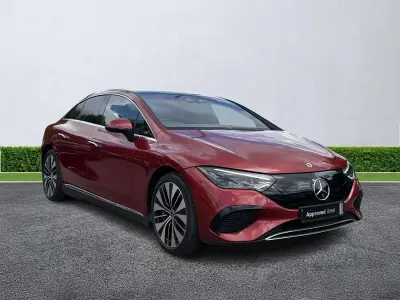 Used Mercedes EQE350 Exclusive Luxury 214 kW (292 HP) 2022 Red Sedan