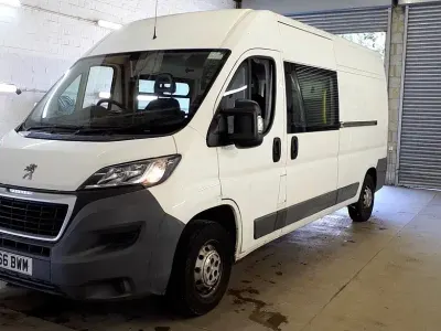 Used Peugeot Boxer 130 HP (95 kW) 2016 White Van