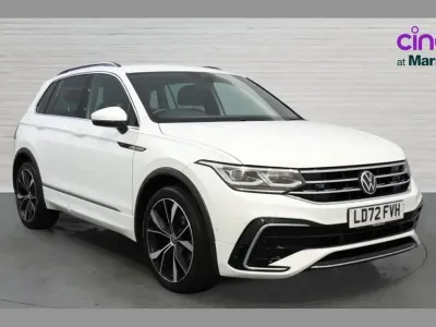 Used VW Tiguan R-line 150 HP (110 kW) 2022 White SUV