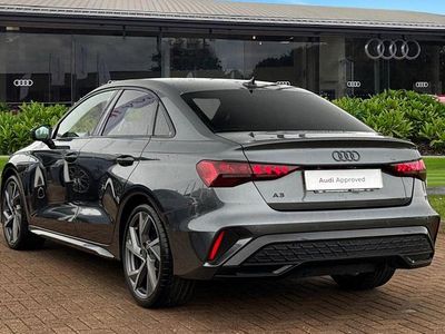 Used Audi A3 Black Edition 150 HP (110 kW) 2025 Grey Sedan