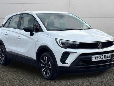 Used Vauxhall Crossland Design Edition 110 HP (80 kW) 2023 White SUV