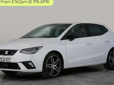 Begagnad Seat Ibiza FR Sport 110 HK (80 kW) 2021 Vit Halvkombi