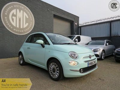 Used Fiat 500 Lounge 69 HP (50 kW) 2016 Green Hatchback