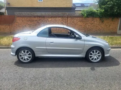 Used Peugeot 206 Allure 2006 Silver Cabriolet