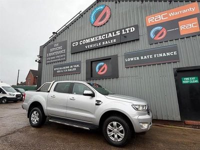 Silver Used 2020 Ford Ranger Limited Pickup | £14,495 (Fair price)