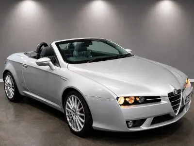 Used Alfa Romeo Spider 185 HP (136 kW) 2007 Silver Cabriolet