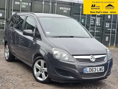 Used Vauxhall Zafira 115 HP (84 kW) 2013 Grey MPV