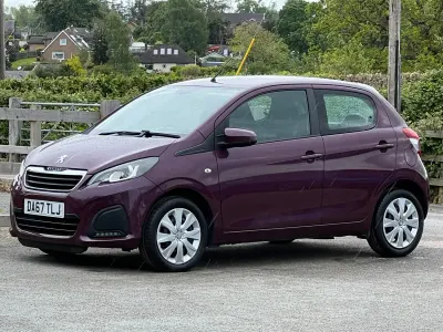 Used Peugeot 108 Active 2017 Purple Hatchback