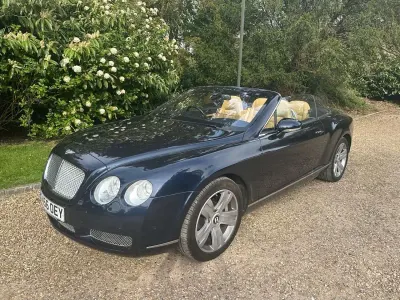 Used Bentley Continental GT Convertible 2006 Blue Cabriolet