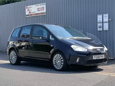 Used Ford C-MAX Titanium 136 HP (100 kW) 2008 Black MPV