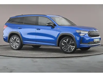 Used Skoda Kodiaq SportLine 142 HP (104 kW) 2025 Race blue metallic SUV