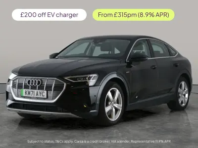 Used Audi e-tron Advanced 300 kW (408 HP) 2021 Black SUV