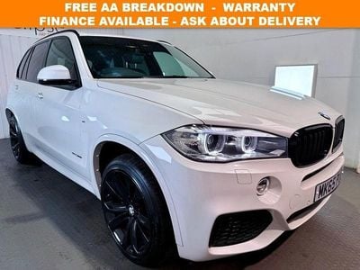 White Used 2015 BMW X5 M Sport SUV | £19,495 (Fair price)