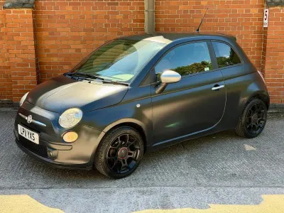 Used Fiat 500 S 85 HP (62 kW) 2011 Black Hatchback