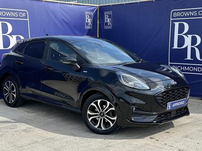 Black Used 2021 Ford Puma ST-Line SUV | £13,799 (Good price)