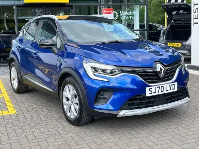 Second-hand Renault Captur Iconic 130 CP (95 kW) 2020 Albastru SUV