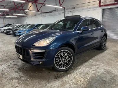 Used Porsche Macan S 2015 Blue SUV