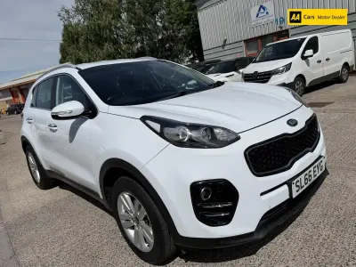 Used Kia Sportage 130 HP (95 kW) 2016 White SUV