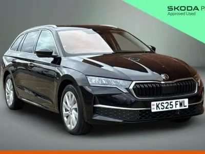 Used Skoda Octavia SE L 150 HP (110 kW) 2025 Black magic pearl effect Estate