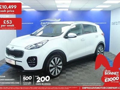Used Kia Sportage 115 HP (84 kW) 2017 White SUV