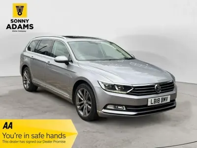Begagnad VW Passat GT 180 HK (132 kW) 2018 Silver Kombi