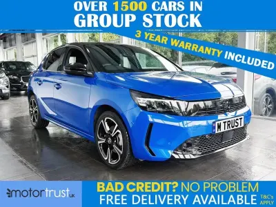 Used Vauxhall Corsa S 100 HP (73 kW) 2024 Blue Hatchback