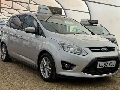 Used Ford Grand C-Max Titanium 163 HP (119 kW) 2013 Silver MPV