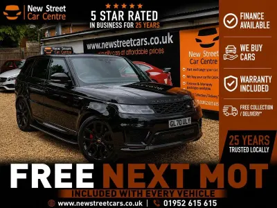 Used Land Rover Range Rover Sport HSE Dynamic 2021 Black SUV