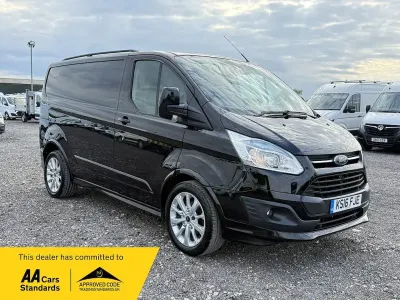 Używany Ford Transit Custom Sport 155 KM (114 kW) 2016 Czarny Van