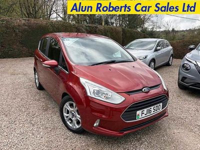Used Ford B-MAX Zetec 105 HP (77 kW) 2016 Red MPV