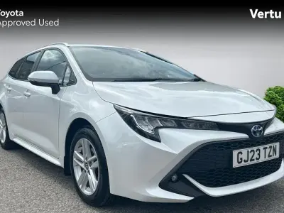 Used Toyota Corolla 122 HP (89 kW) 2023 White Estate
