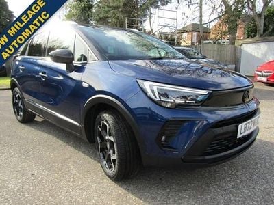 Used Vauxhall Crossland Ultimate 130 HP (95 kW) 2022 Blue SUV