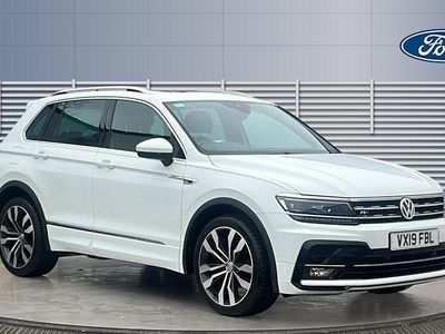 Used VW Tiguan R-line 150 HP (110 kW) 2018 White SUV