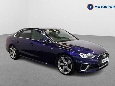 Used Audi A4 S-Line 2022 Blue Sedan