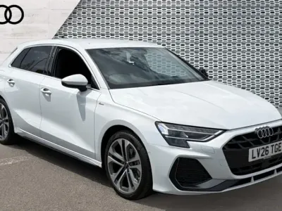 Used Audi A3 S-Line 116 HP (85 kW) 2026 White