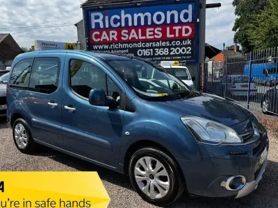 Used Citroën Berlingo 90 HP (66 kW) 2015 Blue MPV