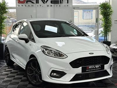 Used Ford Fiesta ST-Line X 100 HP (73 kW) 2018 White Hatchback