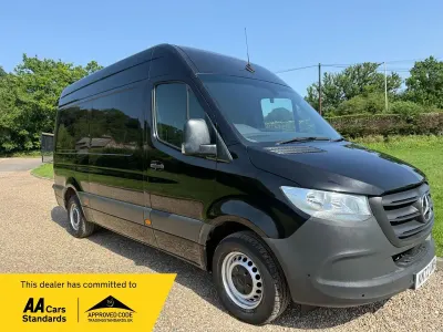 Used Mercedes Sprinter Progressive 2022 Black Van