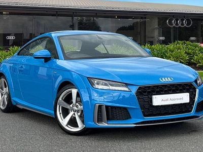 Used Audi TT S-Line 197 HP (144 kW) 2020 Blue Coupe