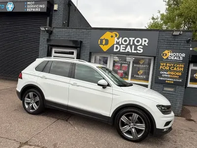 Używany VW Tiguan SEL 150 KM (110 kW) 2018 Biały SUV