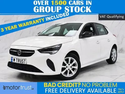 Used Vauxhall Corsa Design Edition 75 HP (55 kW) 2023 White Hatchback