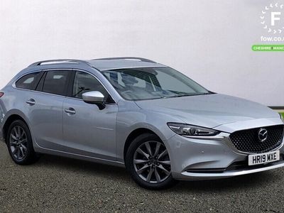 used Mazda 6 TOURER 2.0 SE-L Nav+ 5dr [Front and rear parking sensors,Blind spot monitoring with rear cross traffic alert,Lane keep assist system,Steering wheel mounted audio controls,Electrically adjustable/heated/auto power folding door mirrors,17"Alloy
