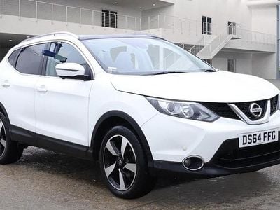 Used Nissan Qashqai N-TEC 110 HP (80 kW) 2014 Pure white SUV