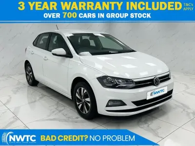 Usado VW Polo SE 95 HP (69 kW) 2018 Branco Citadino