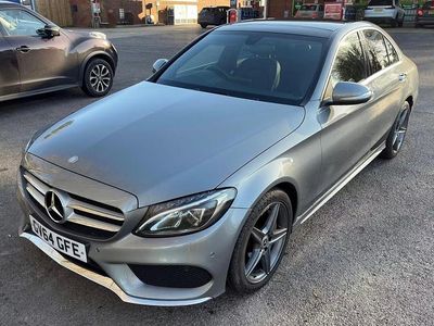 Silver Used 2015 Mercedes C250 AMG Line Premium Sedan | £6,995 (Fair price)