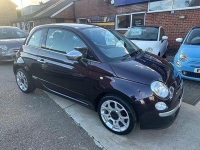 Used Fiat 500 Lounge 2013 Purple Hatchback