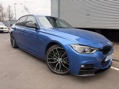Blue Used 2017 BMW 330e M Sport Sedan | £7,999 (Fair price)