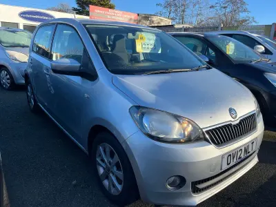 Used Skoda Citigo Elegance 75 HP (55 kW) 2012 Silver Hatchback