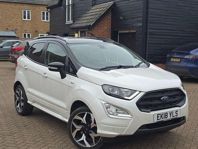 Used Ford Ecosport ST-Line 125 HP (91 kW) 2018 White SUV